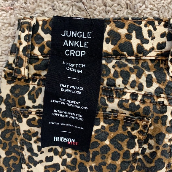 Hudson Kids Jungle Ankle Crop Pants Size 8 - Picture 8 of 8